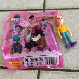 Kids Action Figure with Pink Packaging